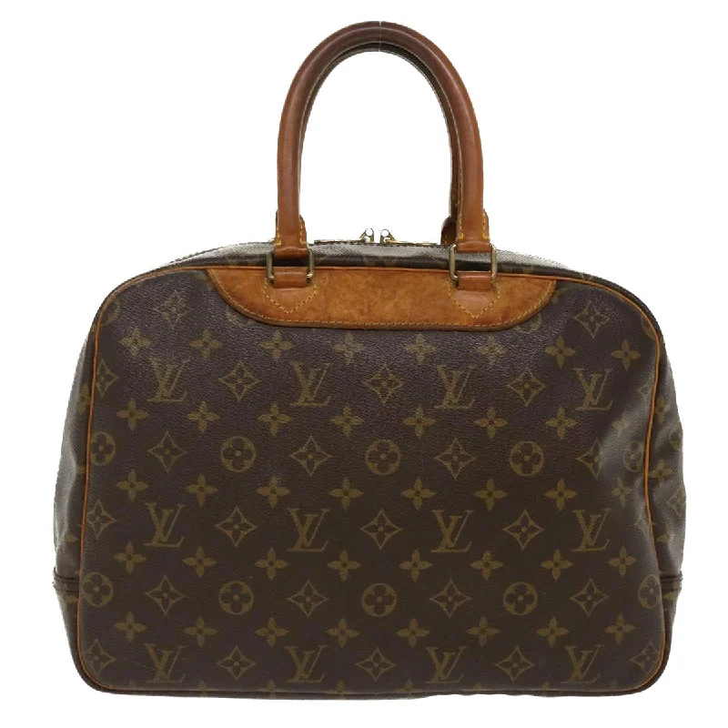 Crossbody bags for everyday useLOUIS VUITTON Monogram Deauville Hand Bag M47270 LV Auth 39526