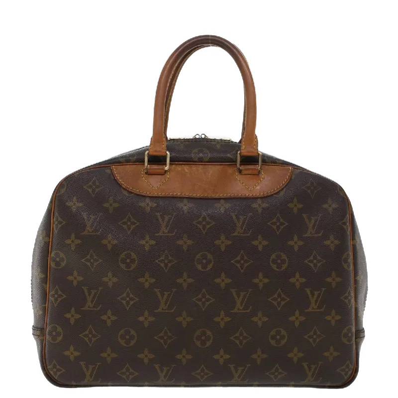 Sustainable fashion bagsLOUIS VUITTON Monogram Deauville Hand Bag M47270 LV Auth 43920