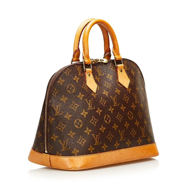 Customizable monogram bagsLouis Vuitton Monogram Alma 35282)