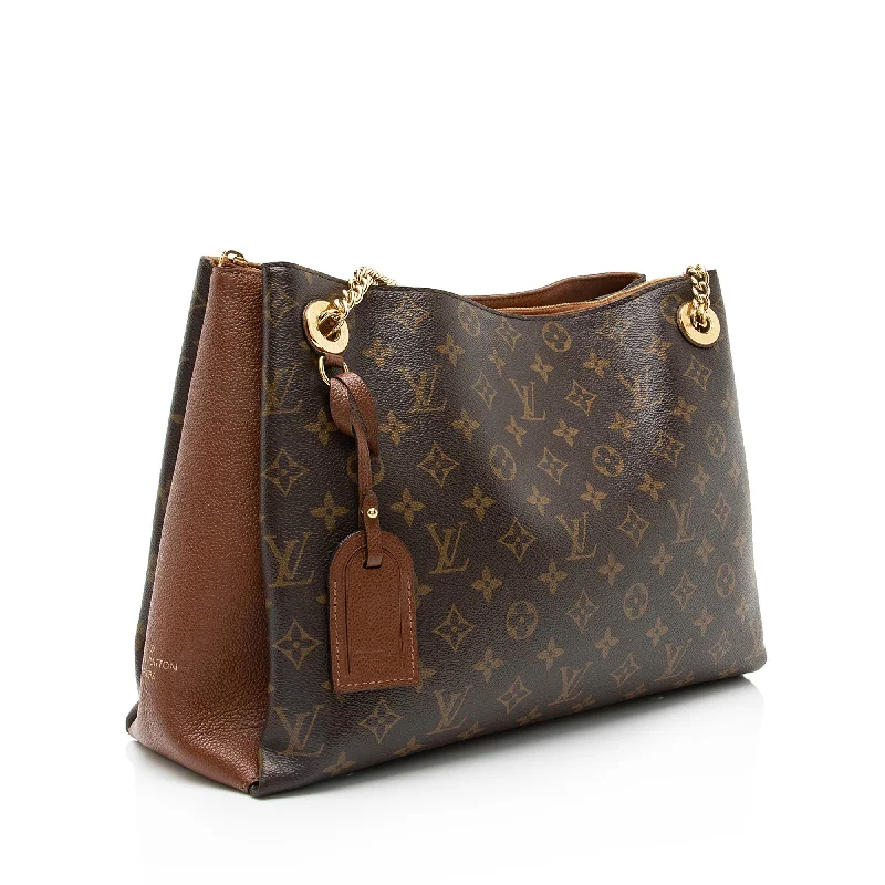 Crossbody bags for everyday useLouis Vuitton Monogram Canvas Surene MM Tote (SHF-23121)