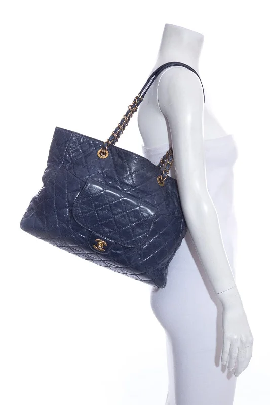 Best bags for business tripsChanel 2014/15 Navy Large Shopper Handbag