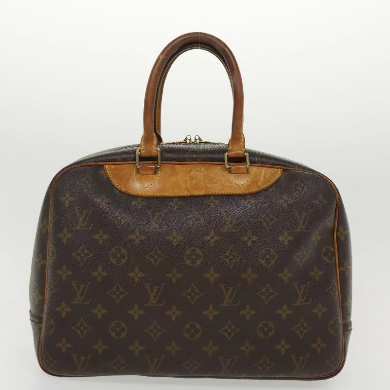 Affordable luxury bags LOUIS VUITTON Monogram Deauville Hand Bag M47270 LV Auth ac1775