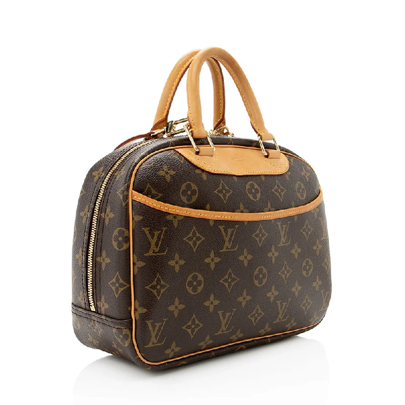 Best bags for photographersLouis Vuitton Monogram Canvas Trouville Satchel (SHF-18100)