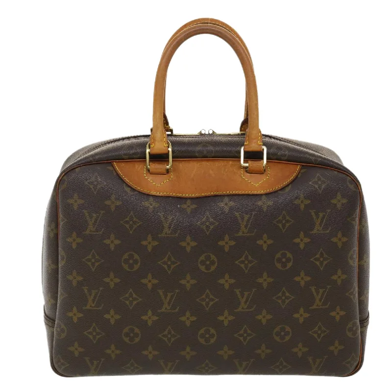 Affordable luxury bags LOUIS VUITTON Monogram Deauville Hand Bag M47270 LV Auth bs4828