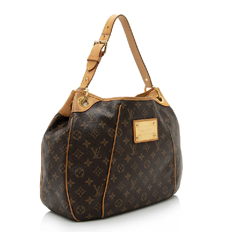 Large capacity travel bagsLouis Vuitton Monogram Canvas Galliera PM Shoulder Bag (21350)