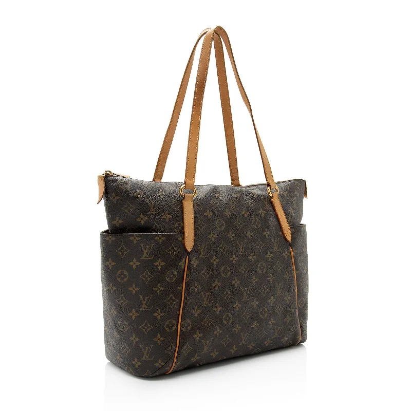 Luxury bags with exotic skinsLouis Vuitton Monogram Canvas Totally GM Tote (SHF-sCDkjT)