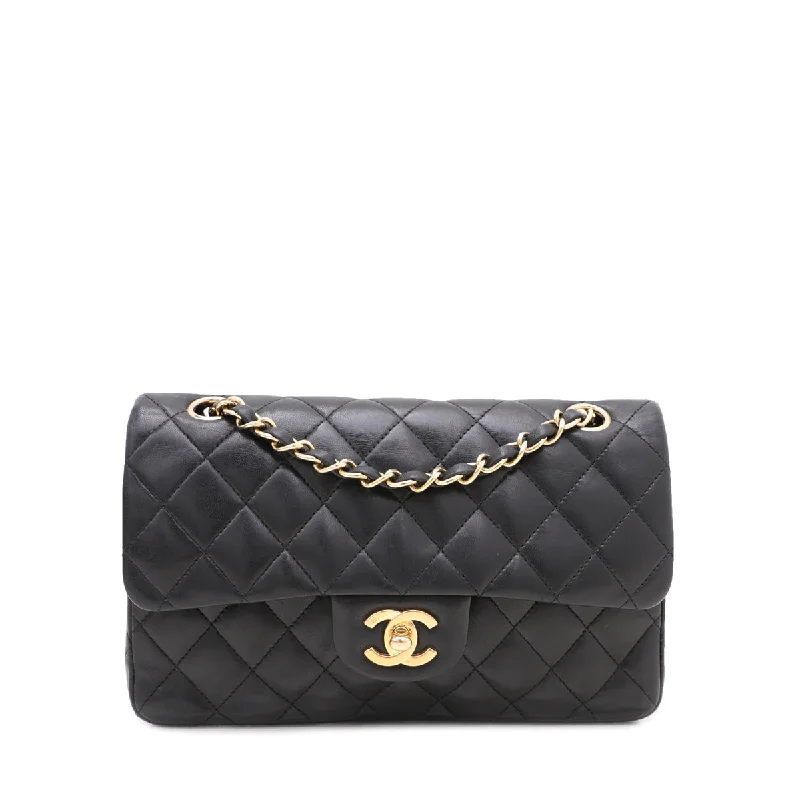 Designer bags with detachable strapsChanel Black Classic Small Flap Bag