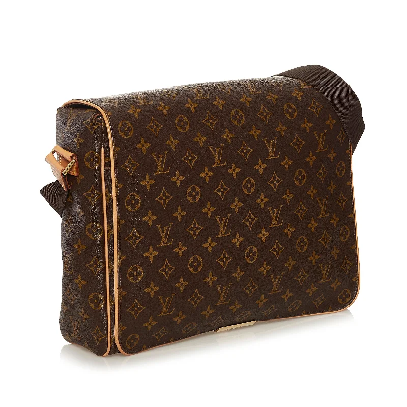 Designer bags with gold hardwareLouis Vuitton Monogram Abbesses 36285)