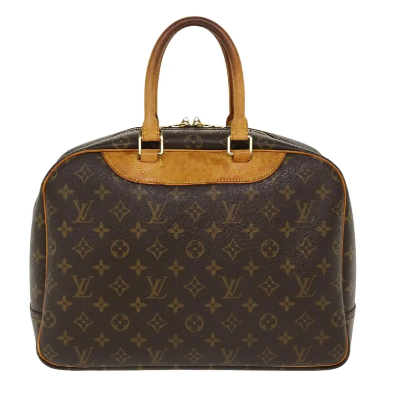 Affordable designer bag dupesLOUIS VUITTON Monogram Deauville Hand Bag M47270 LV Auth 38240