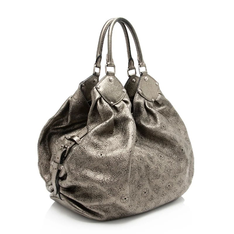 Crossbody bags for everyday useLouis Vuitton Metallic Mahina Leather XL Hobo (mvCaqy)