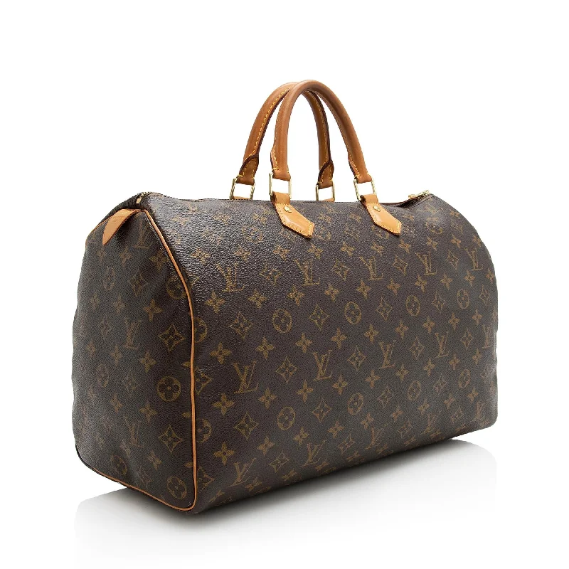 Best tote bags for workLouis Vuitton Monogram Canvas Speedy 40 Satchel (SHF-22780)