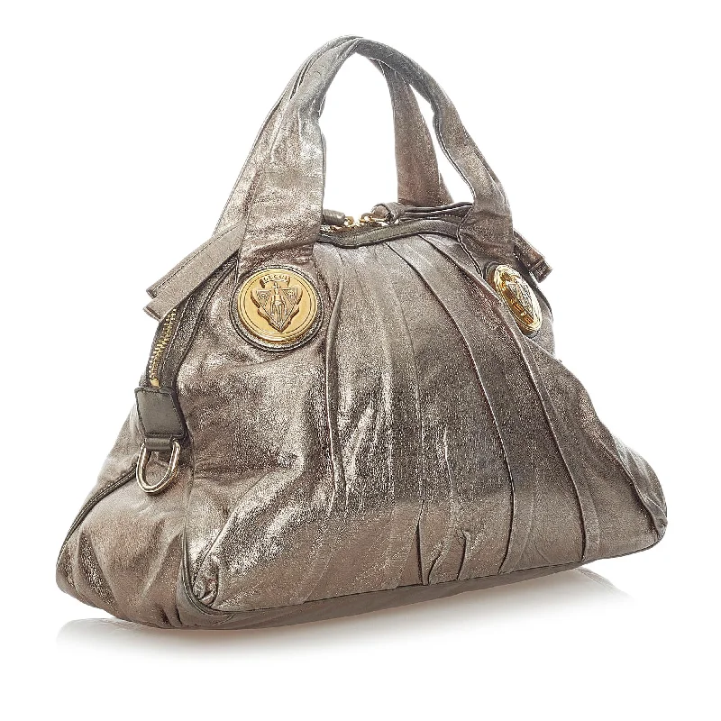 Vegan leather handbagsGucci Hysteria Leather Tote Bag (32928)