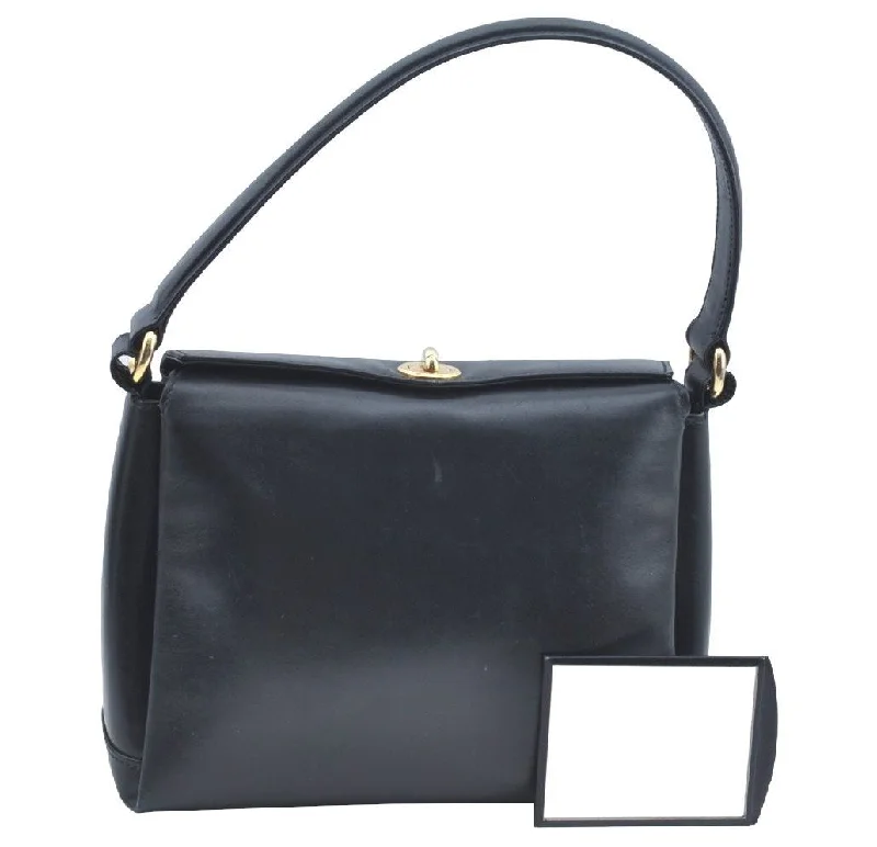 Best bags for business tripsAuthentic GUCCI Vintage Shoulder Hand Bag Purse Leather Black 4055G