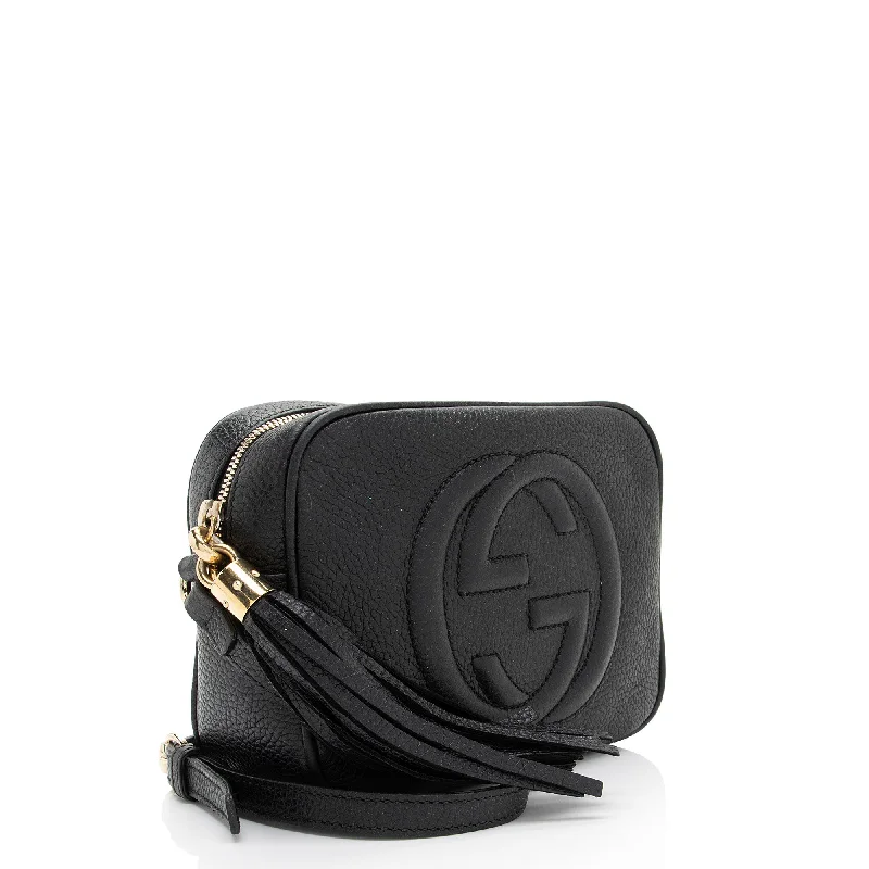 Compact crossbody bags for travelGucci Leather Soho Disco Bag (JyFykP)