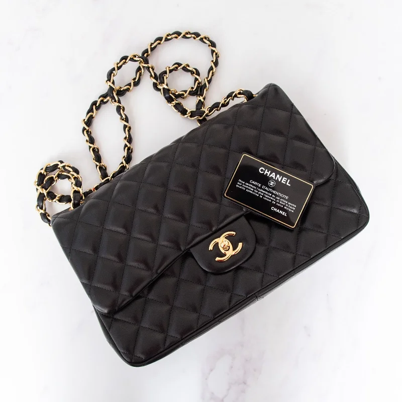 Mini bags for evening outChanel Black Jumbo Double Flap Bag