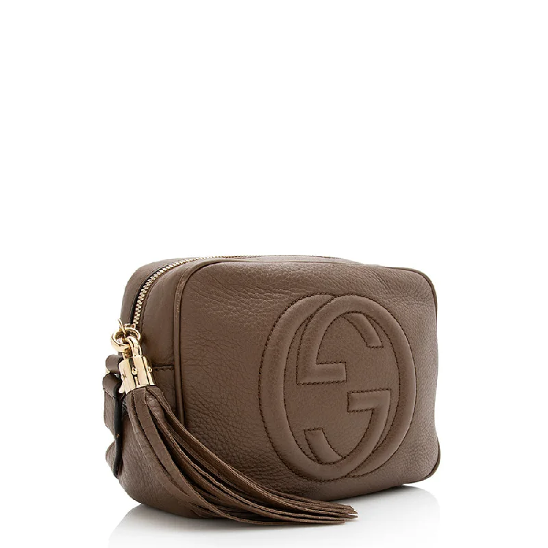 Mini bags for evening outGucci Leather Soho Disco Bag (22121)